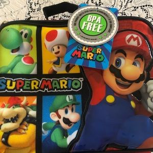 Brand New Super  Mario lunch bag.
